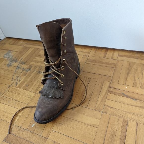 Leather Roper Shoes - Picture 3 of 3